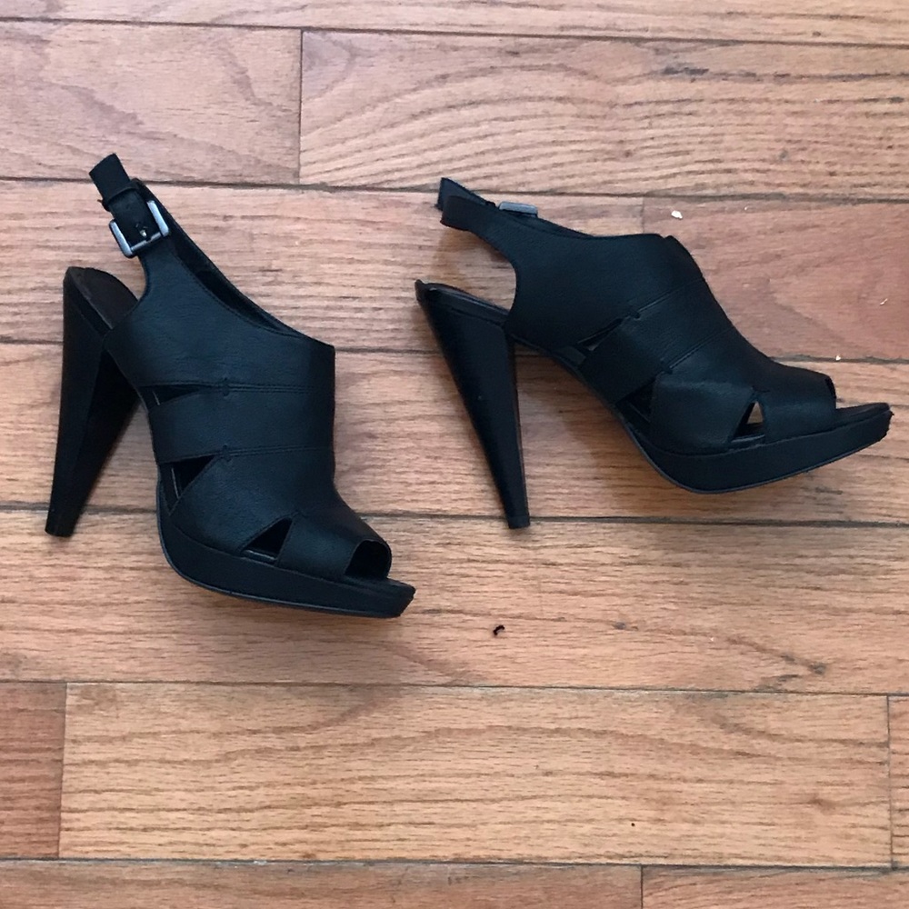Black heels